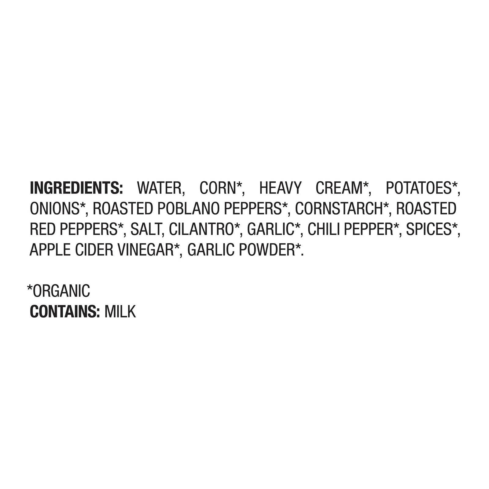 Everyday Supply Co - Wholesale Soup - Pacific Foods - Chwdr Poblano Corn - Case Of 12-16.3 Oz2