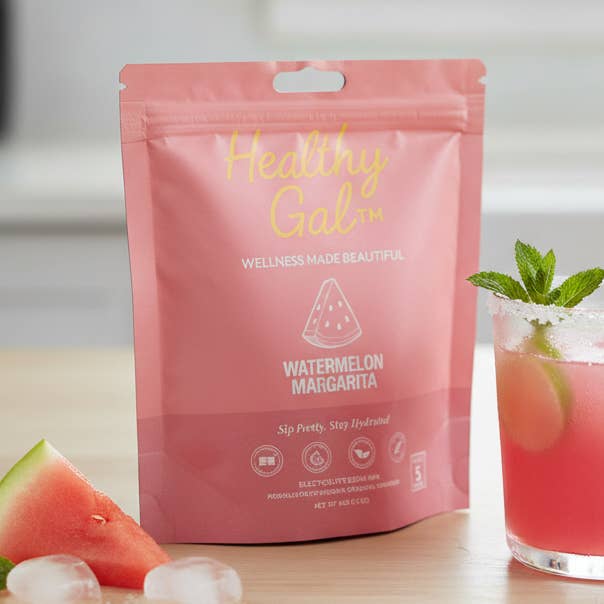 Bâtonnets d'Hydratation Margarita Pastèque | Électrolytes Sans Sucre pour la vente par Healthy Gal