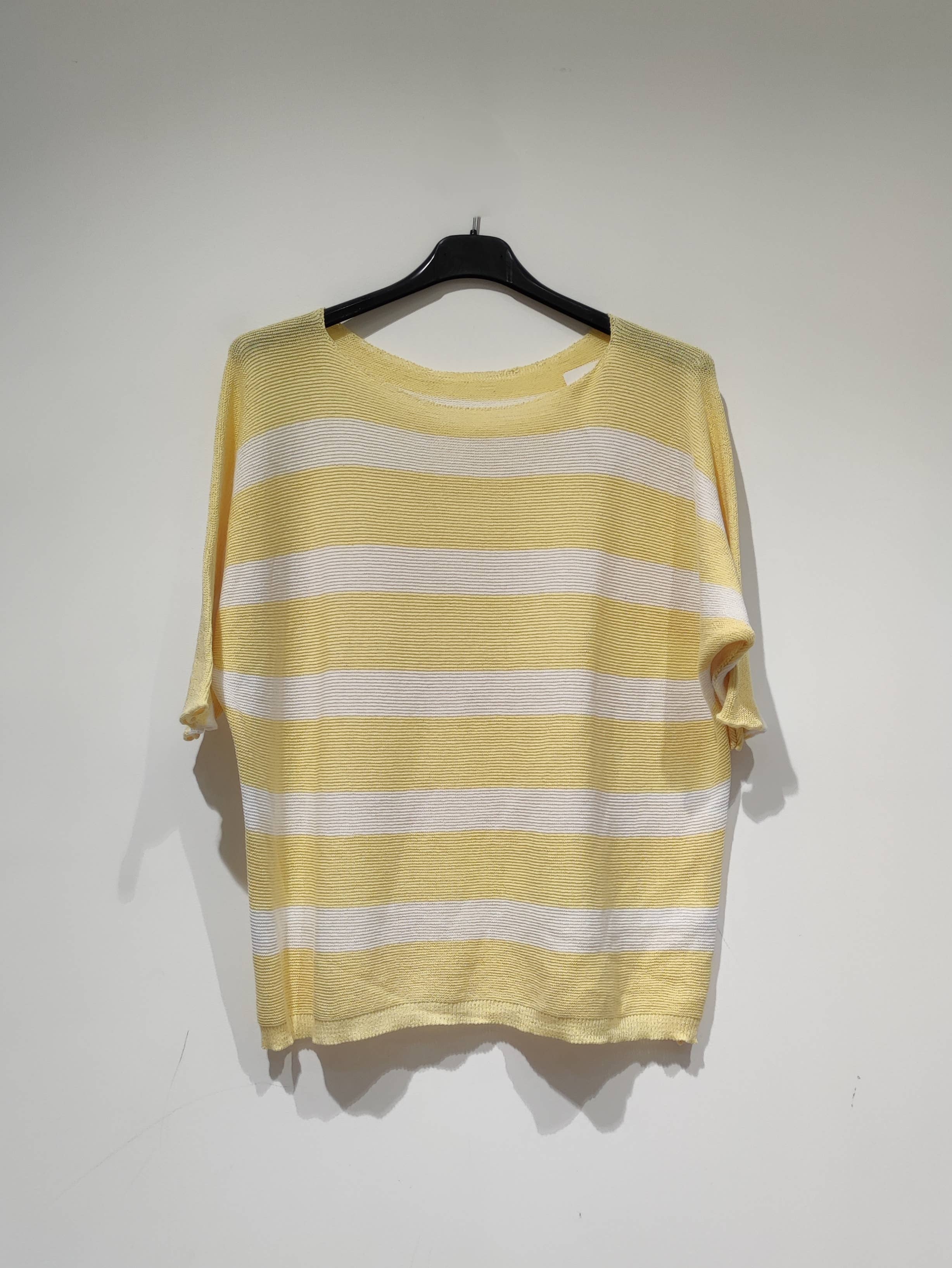 Pomelo paris - Vente Haut en maille – femme - ZILA Top à rayures8