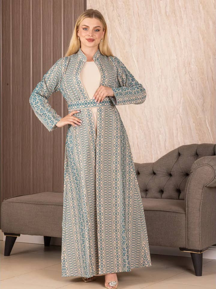 Broderad kofta: Elegans och tidlös hantverksskicklighet för wholesale av Palestinian Elegance