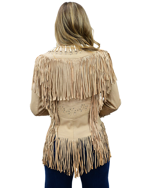 Liberty Wear Apparel - Wholesale Leather Jacket - Women's - 9721 - AS SEEN ON LAINEY WILSON Ladies Leather Jacket2