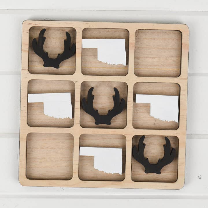 Oklahoma Tic Tac Toe Board for wholesale by Classic State