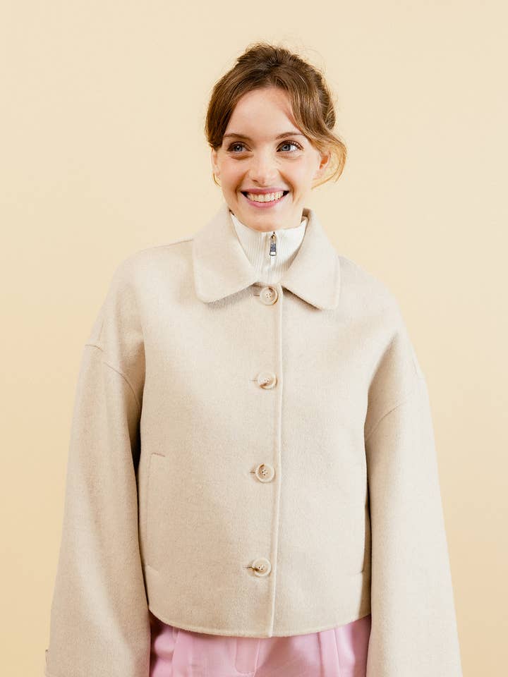 EMY SHORT COAT for wholesale by EMILIE K