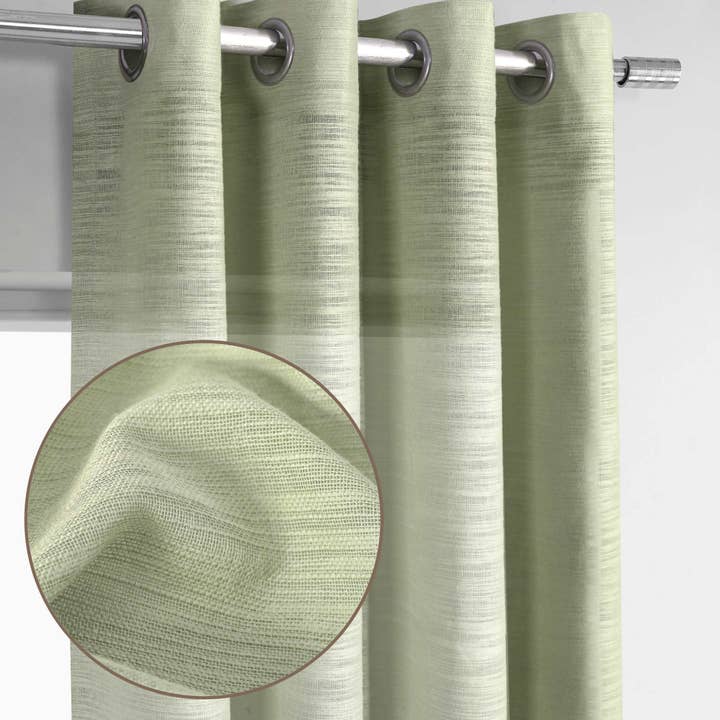 Cottonpassion_US - Wholesale Curtain - Long Window Sheer Curtain 100% Cotton Drape 50x84" 1 Panel22