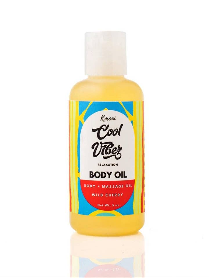 Cool Vibez Body & Massage Oil for wholesale by Kmoni Cosmetics