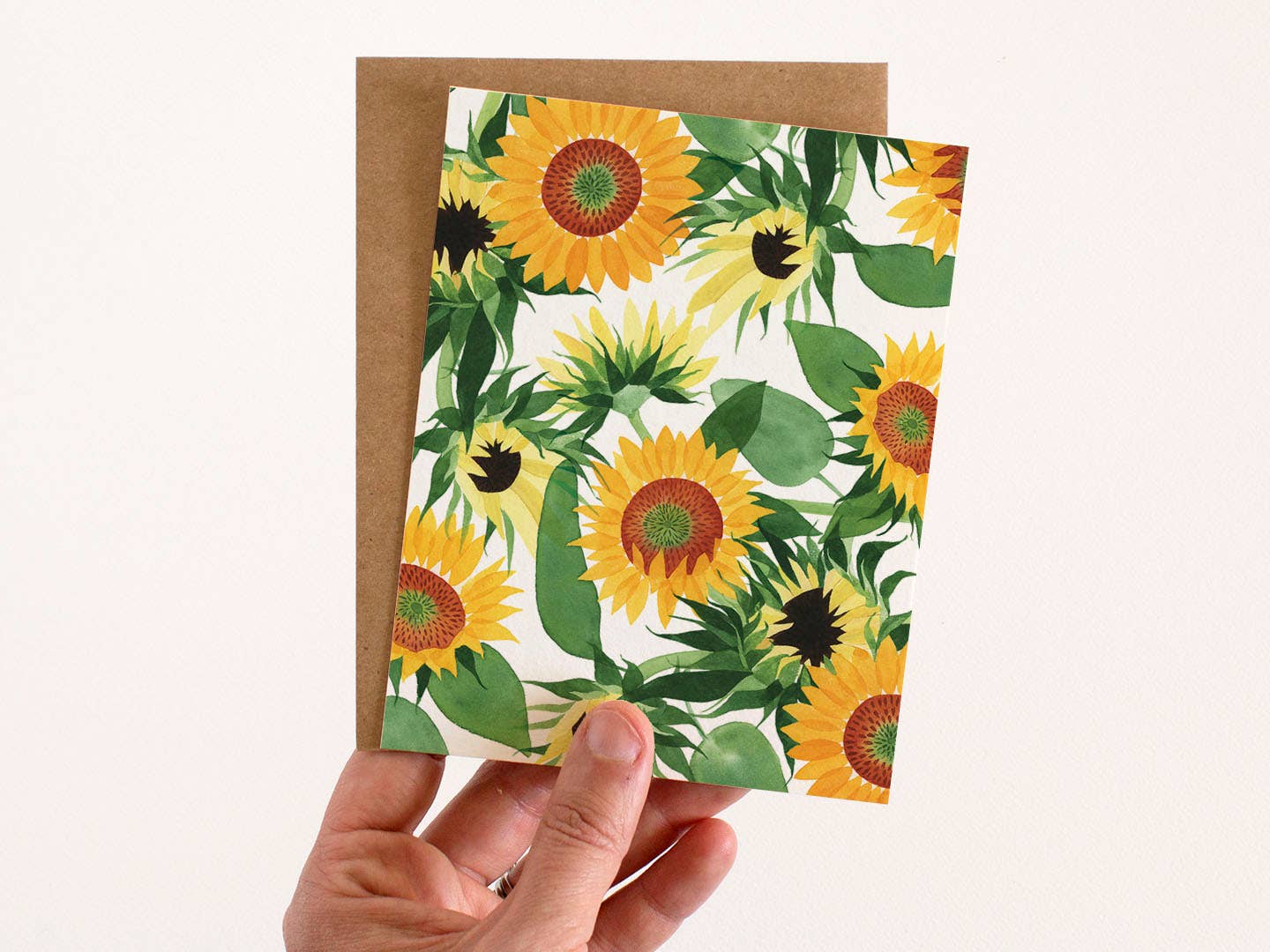 May We Fly - Wholesale Gewone wenskaart - Sunflowers wenskaart2