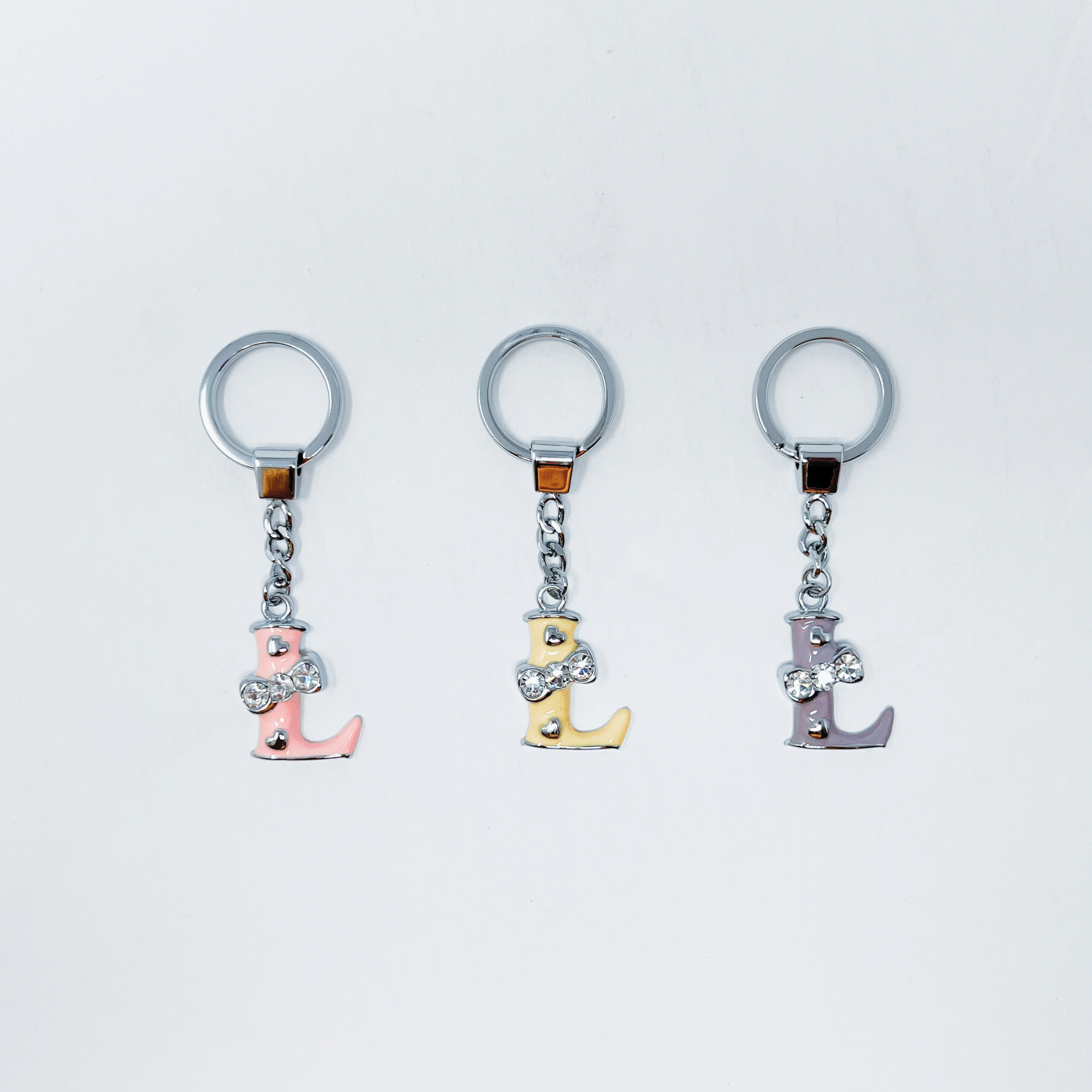 Rucci Professional - Vendita all'ingrosso Portachiavi - Donna - Portachiavi KC con iniziali J-K-L12