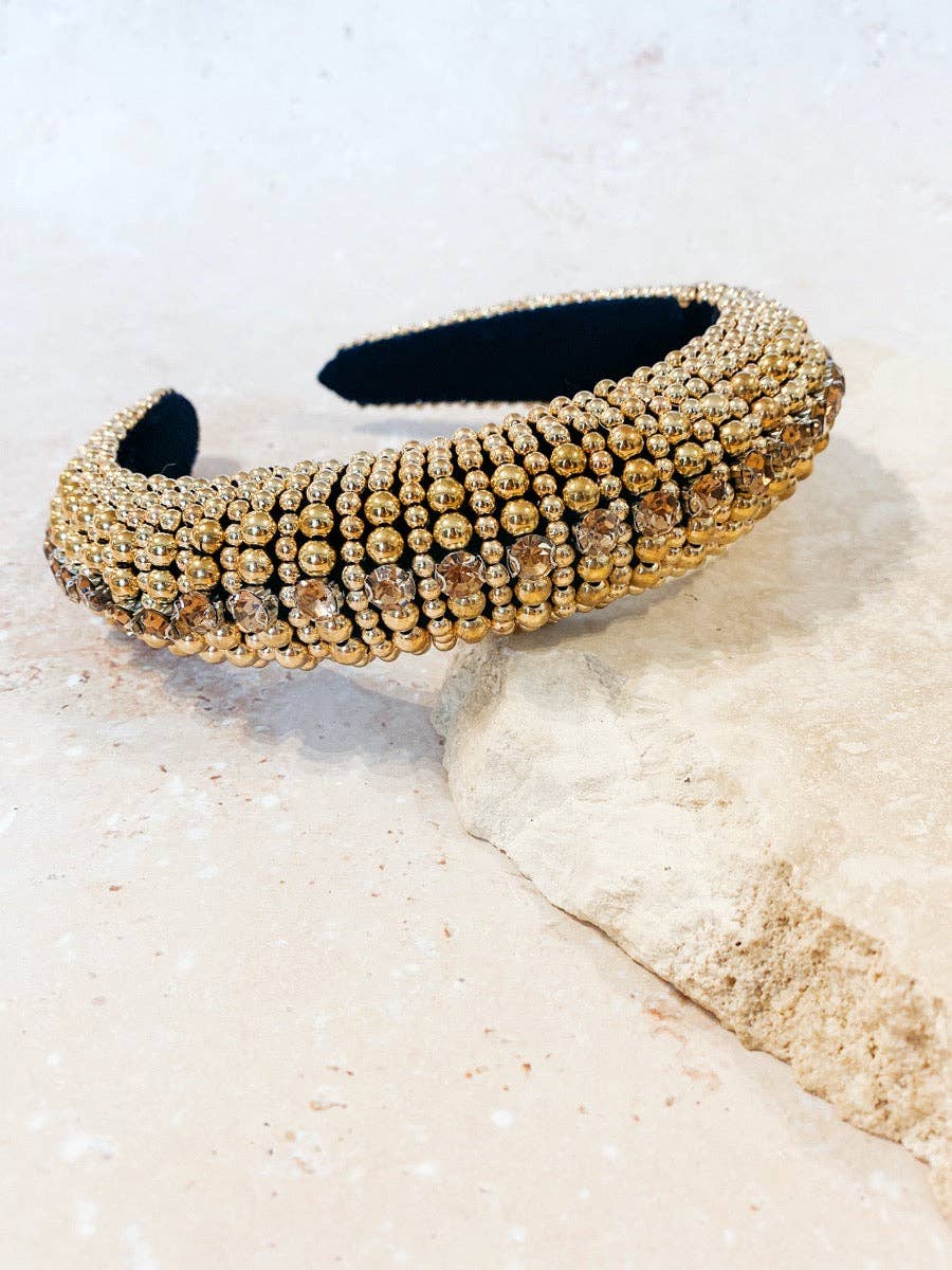 Angels Whisper Accessories - Wholesale Fashion Headband - Women's - Jodie Beaded Embellished Headband8