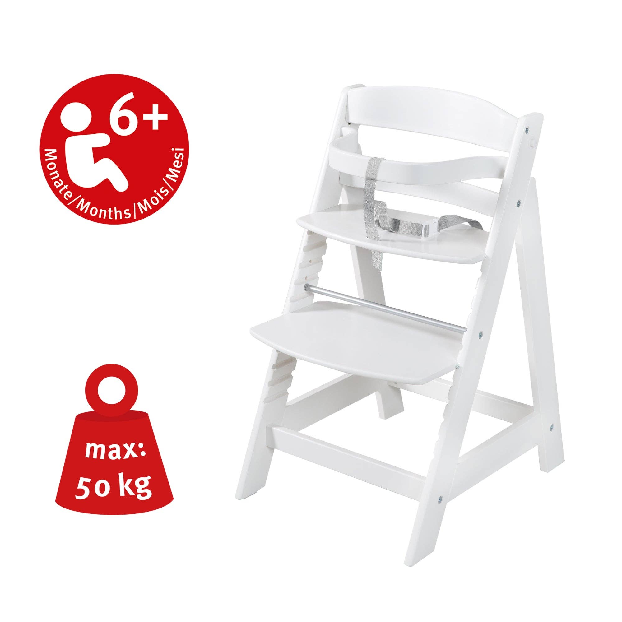 roba kids - Wholesale Highchair - Baby - ROBA 'Born Up' stair high chair, set 2in1, 'Roba Style Grey'3