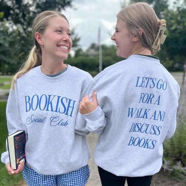 Bookish Social Club Sweatshirt for wholesale by The Bookish Goods