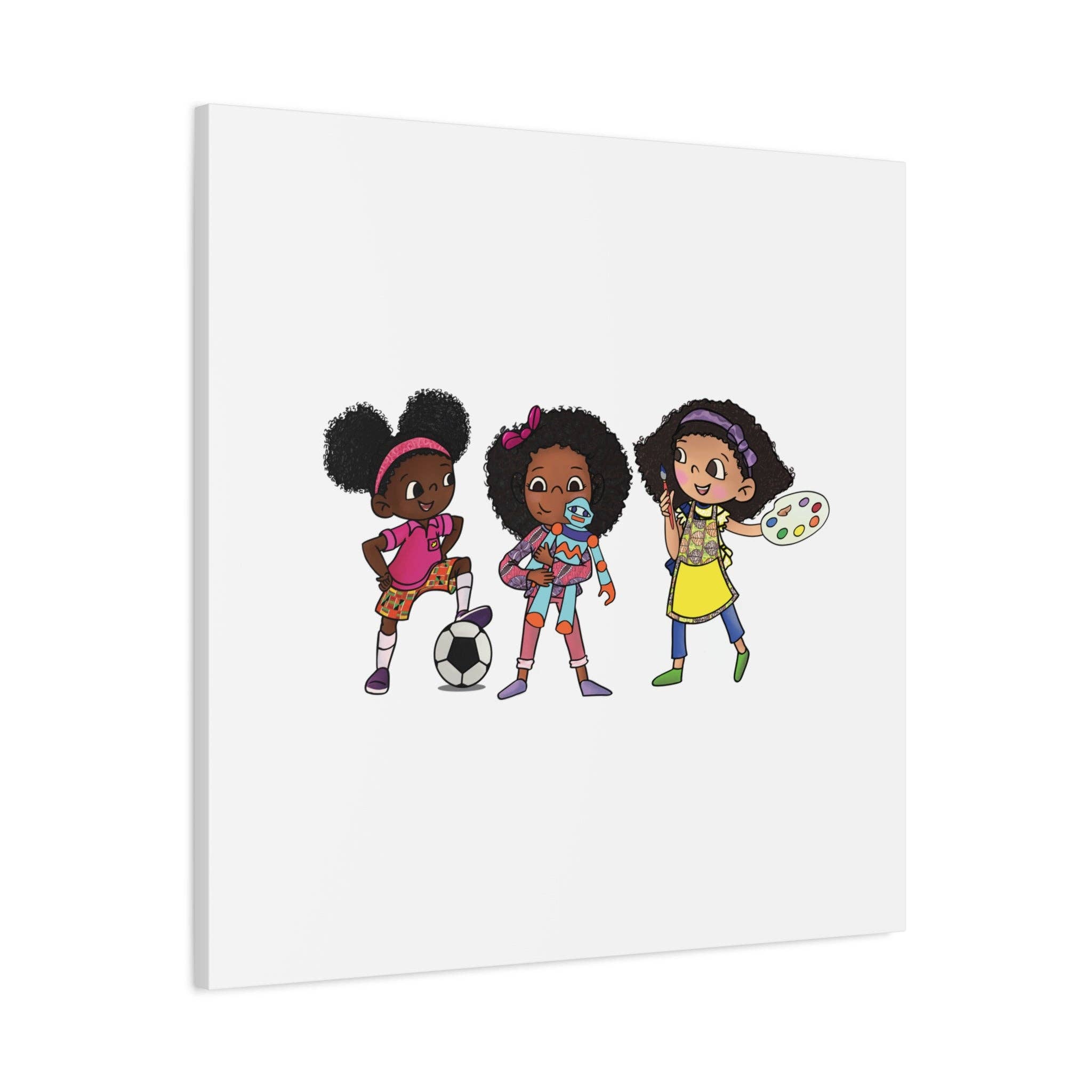 Ikuzi Dolls - Wholesale Art Print - Kids & Baby - Kids' Canvas Wall Art - Playful Characters for Creative Spaces234