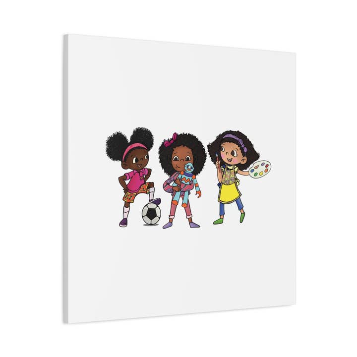 Ikuzi Dolls - Wholesale Art Print - Kids & Baby - Kids' Canvas Wall Art - Playful Characters for Creative Spaces234