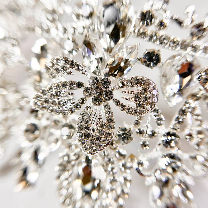 Happy Dream Gifts - Wholesale Party Hat/Crown - Silver Crown Queen Headband, Hair Jewelry Accessories Tiara