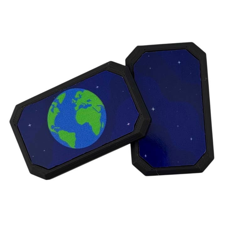 Silent Fidget Slider - Earth for wholesale by Kahn Creations - Sensory Friendly and Custom Products