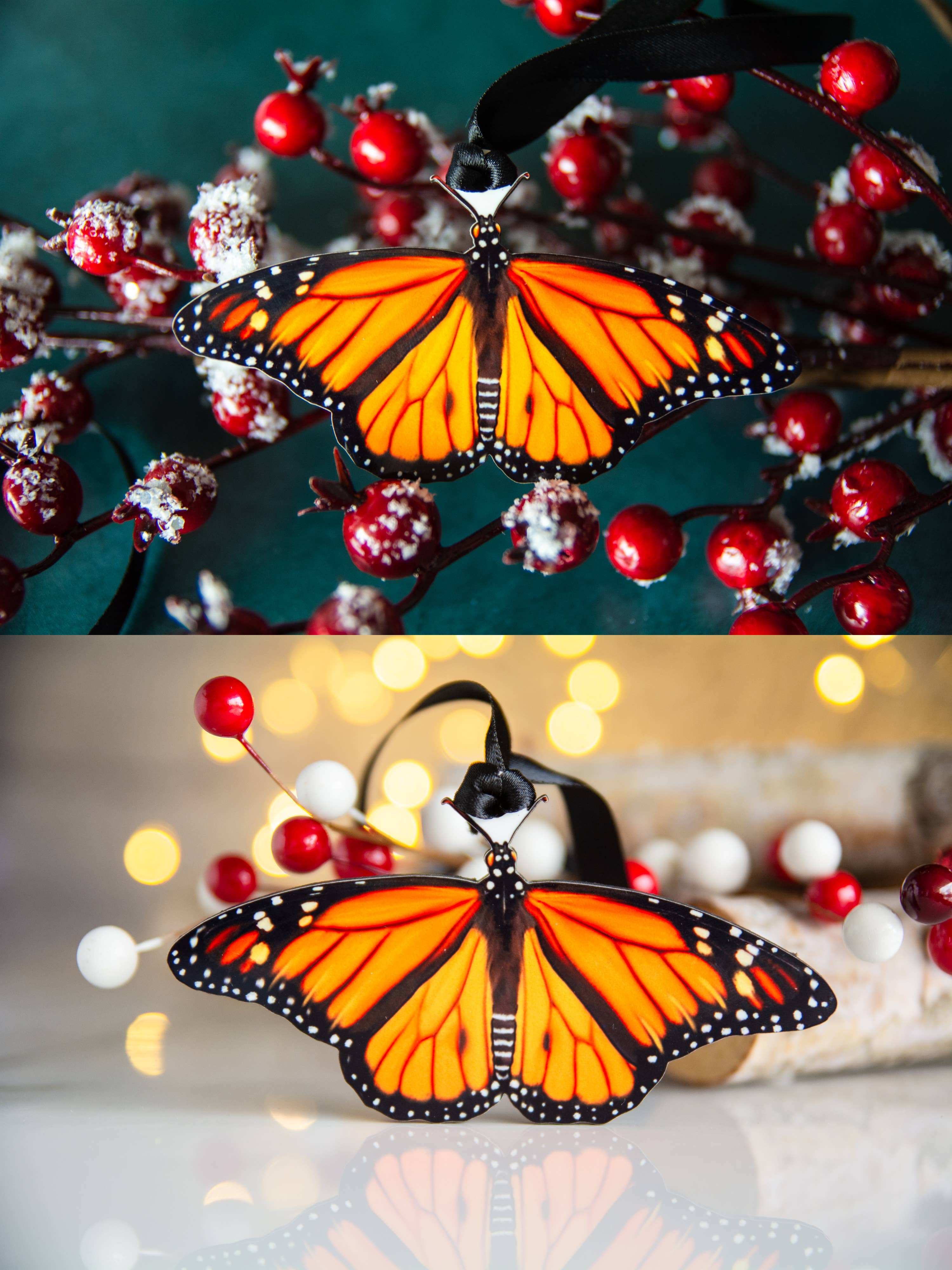 The Slug And Kraken - Wholesale Ornament - Monarch Butterfly Ornament Collection7