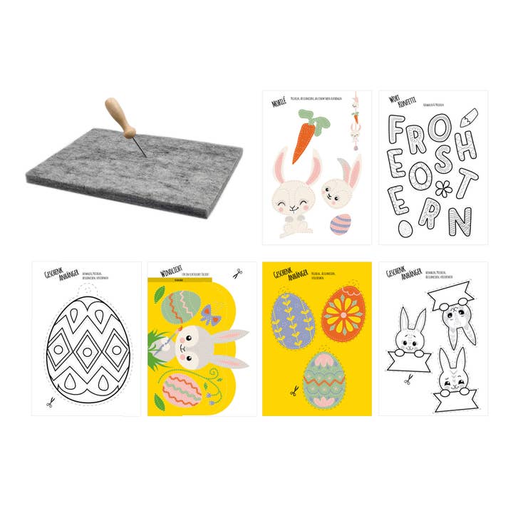 Prikkesæt - Motiv "Påske" for engroshandel hos Mal Mich Bunt