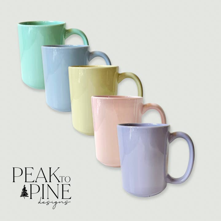 Design personnalisé - Mug en céramique pour la vente par Peak To Pine Designs