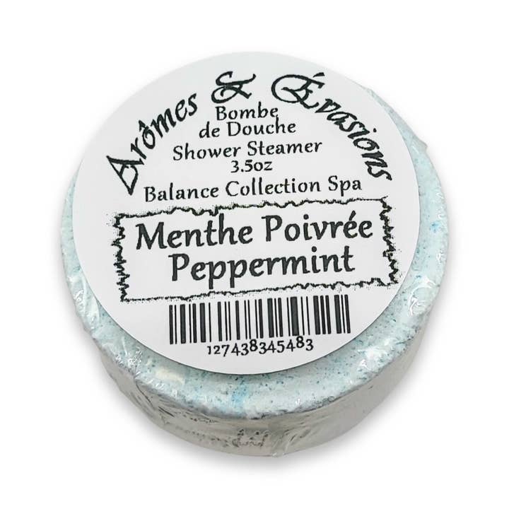 Shower Steamer -Spa Collection -Balance -Peppermint for wholesale by Arômes & Évasions