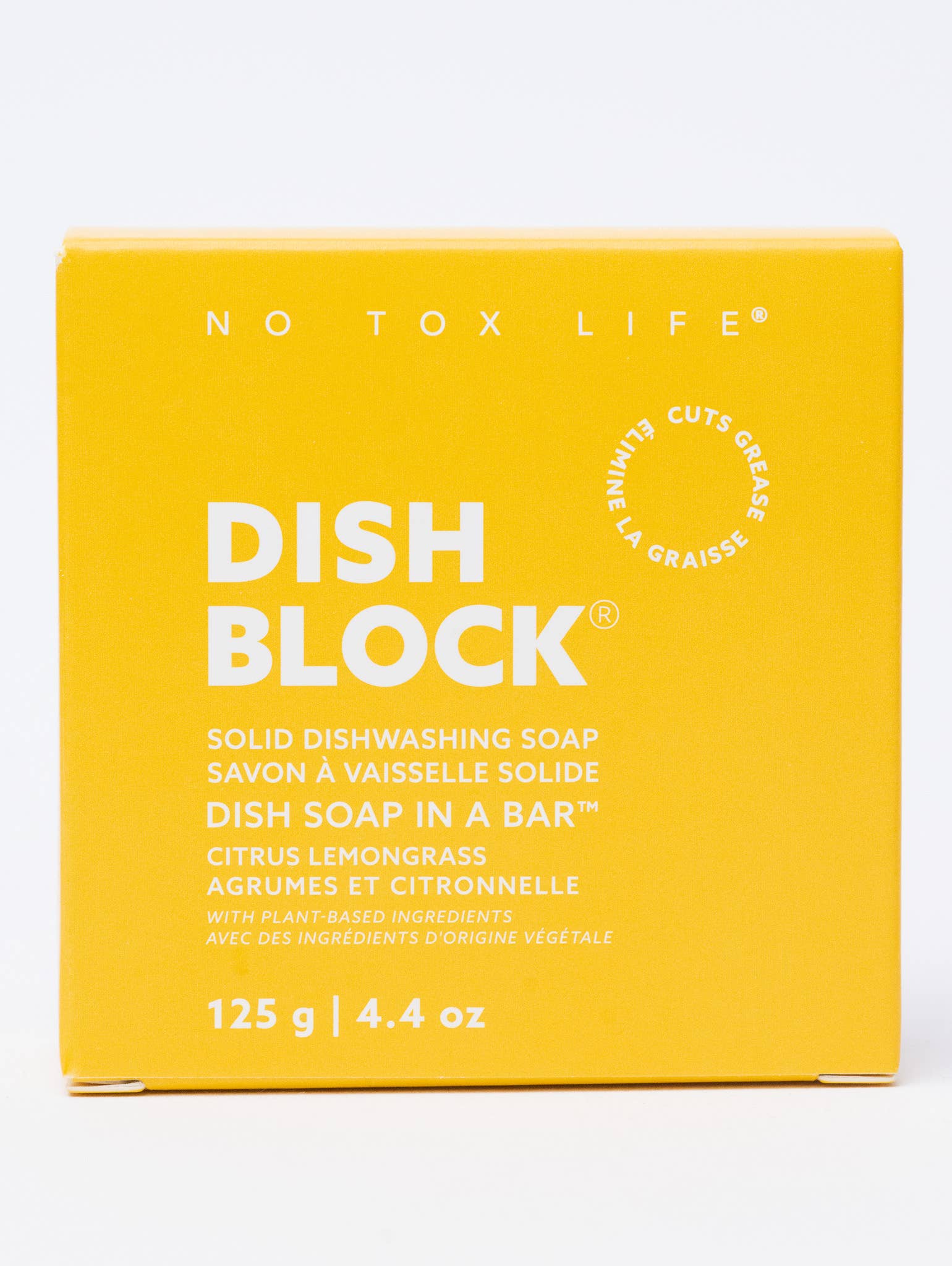 No Tox Life - Wholesale Dish Soap - DISH BLOCK® solid dish soap bar - Citrus Lemongrass - No Tox Life2
