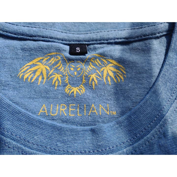 Aurelian Hemp - Wholesale T-Shirt - Unisex - Bluegrass Hemp T-Shirt | 55% hemp, 45% organic cotton4
