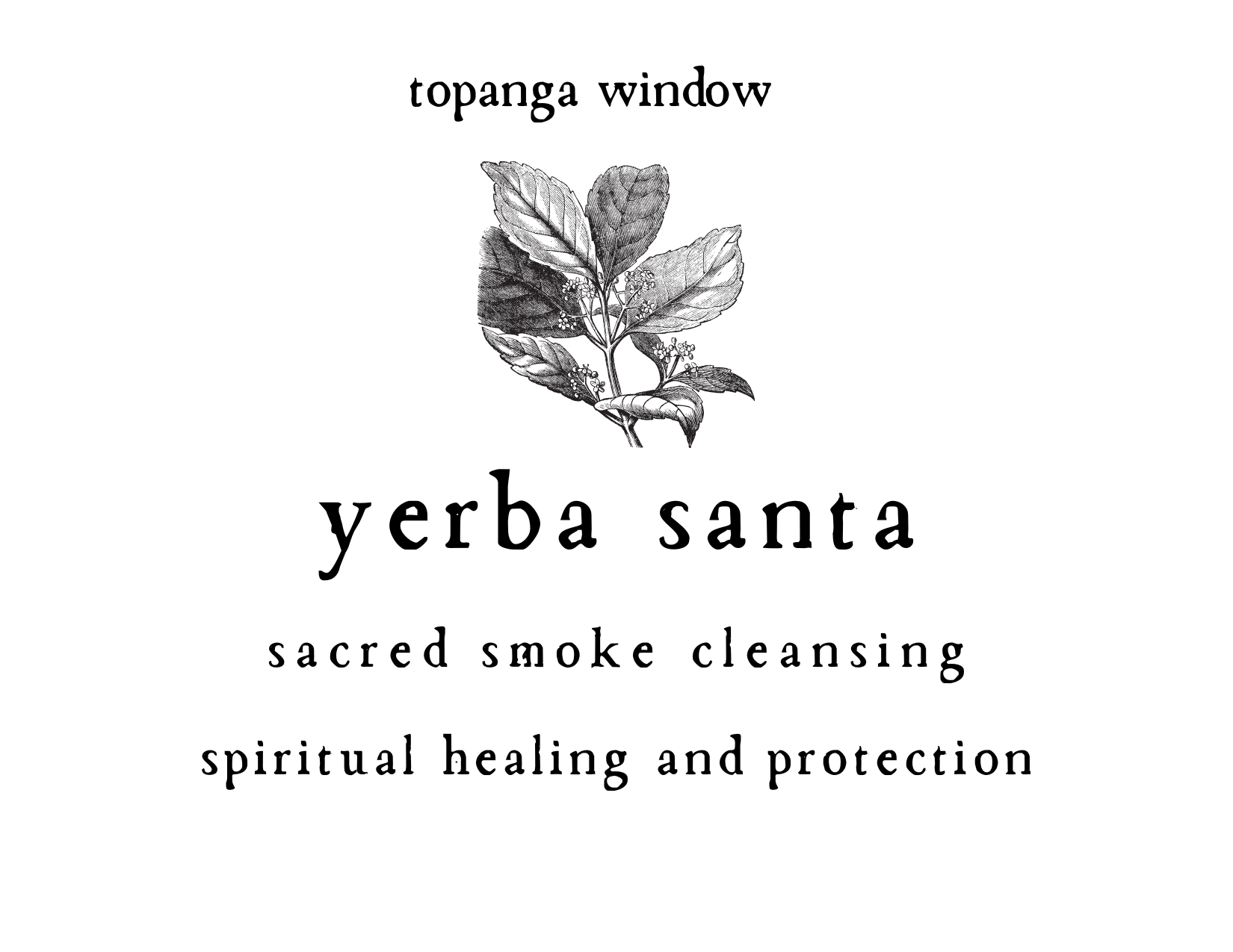 Topanga Window – Pacote de sálvia por atacado – Bastão de limpeza de fumaça sagrada YERBA SANTA5