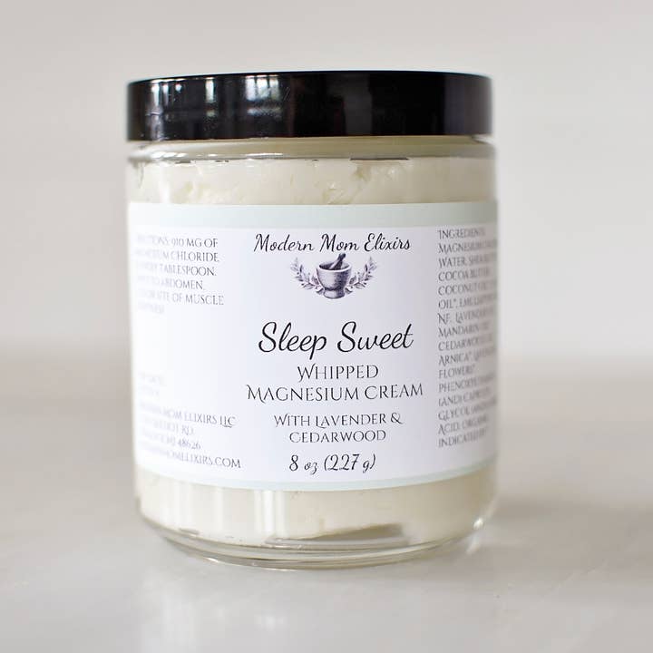 Sommeil Doux Extra Fort Magnésium Fouetté : Grand : 8 oz pour la vente par Modern Mom Elixirs