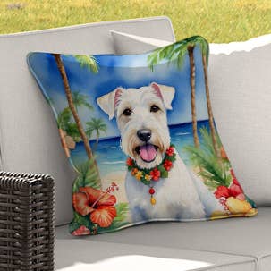 Sealyham Terrier Luau Kudde 18x18 DAC6517 för wholesale av Caroline's Treasures