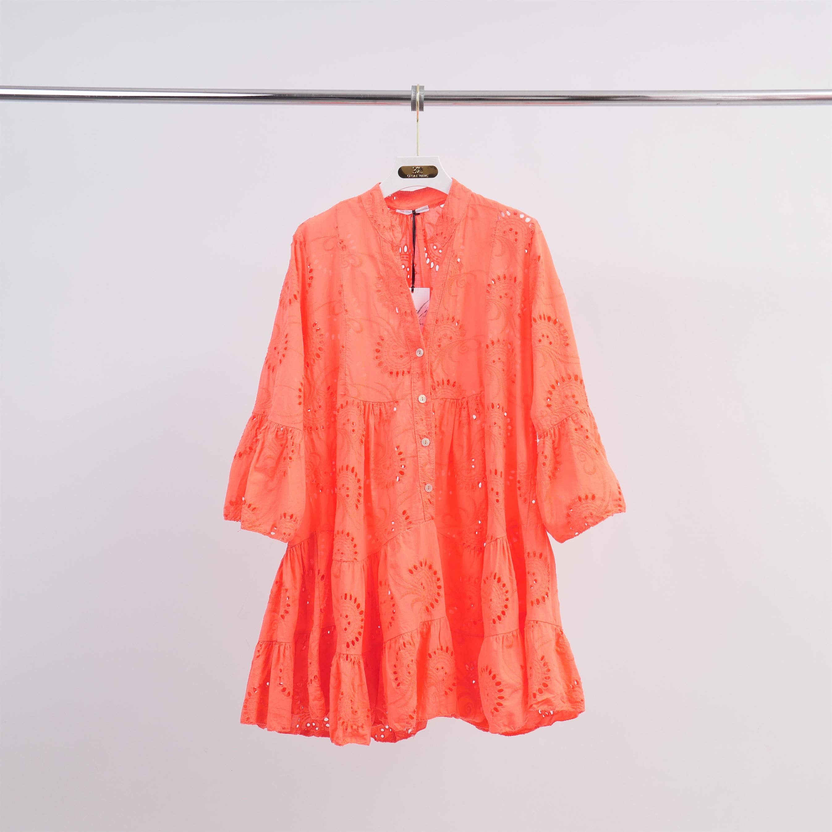 Cecile Wang - Wholesale Dress - Women's - English embroidery short dress LR9802-26