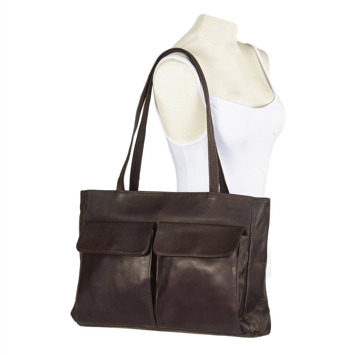 Clava Leathergoods and Accessories - Vendita all'ingrosso Borsa tote - Donna - Borsa tote in pelle con due tasche3