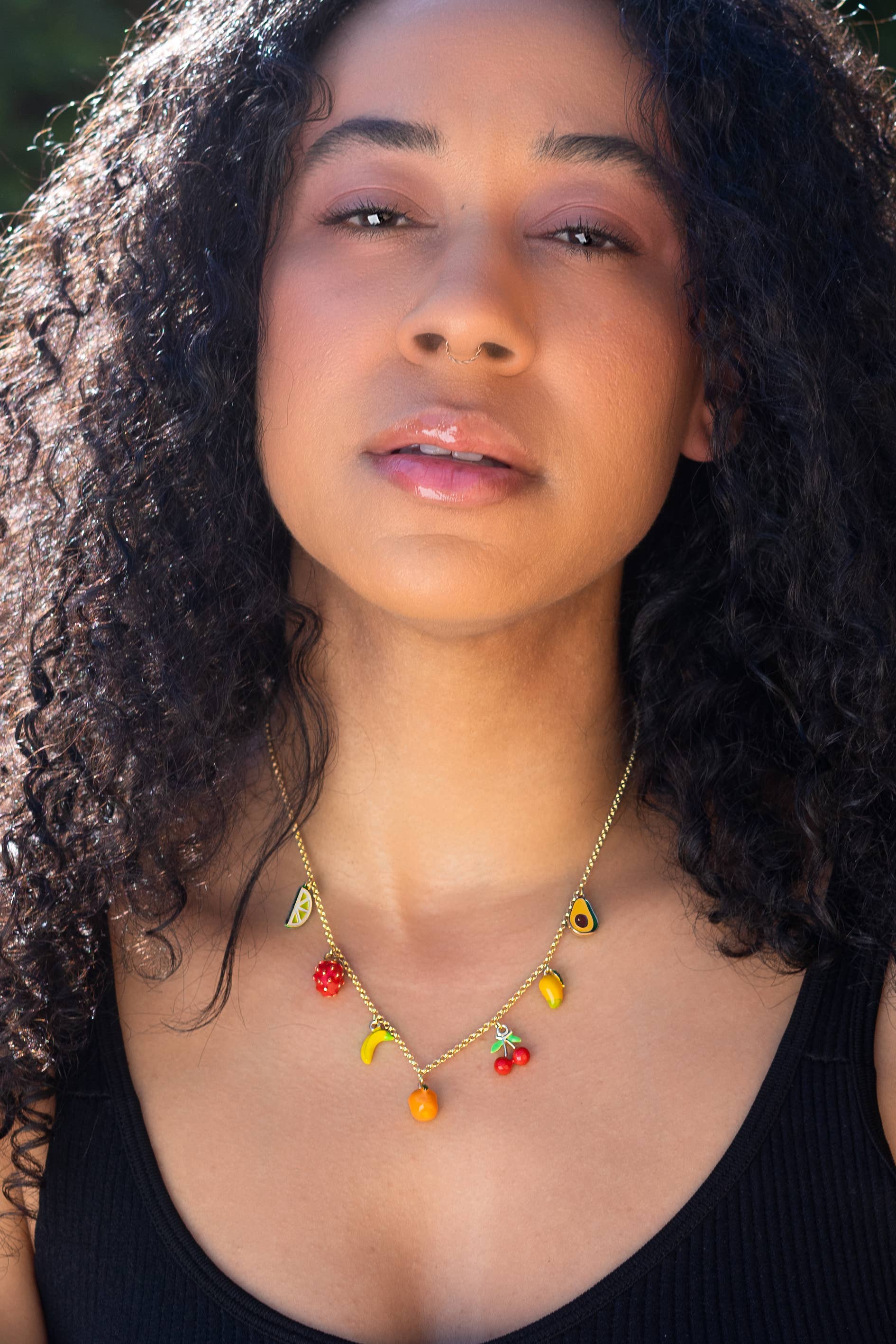 Peter and June – Großhandel Kette mit Anhänger/Charm – Bauernmarkt-Halskette - 18 Karat vergoldet0