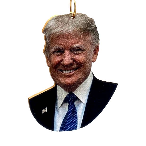 Green Tree Jewelry – wholesale Prydnad – 100% återvunnet papper Donald Trump prydnad0