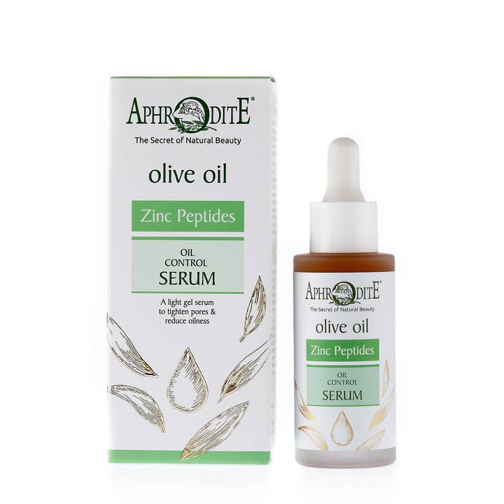 Zinkpeptider Oljekontrollserum för wholesale av Aphrodite Skin Care USA