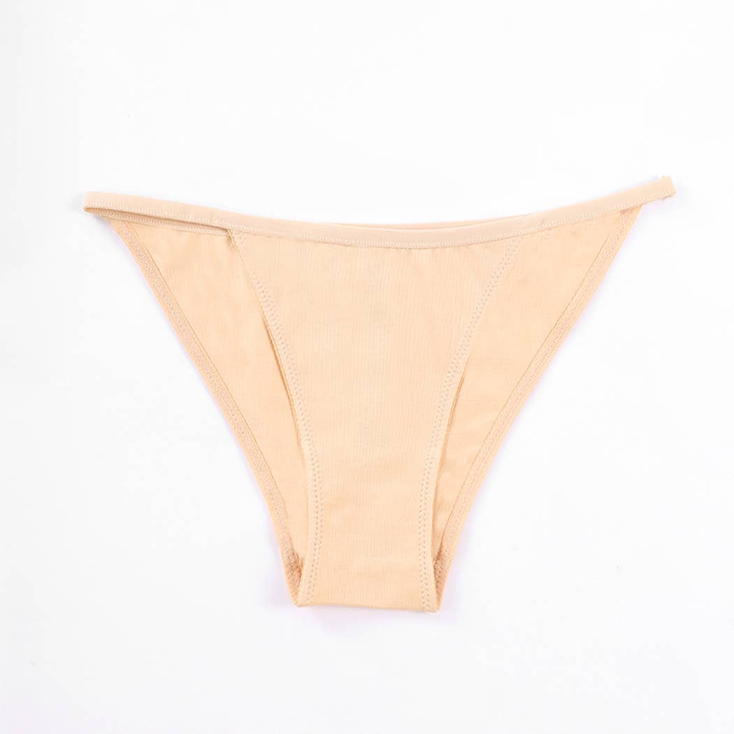 Curvy Fix - Wholesale Underwear - Women's - Combed Cotton High Leg Briefs4