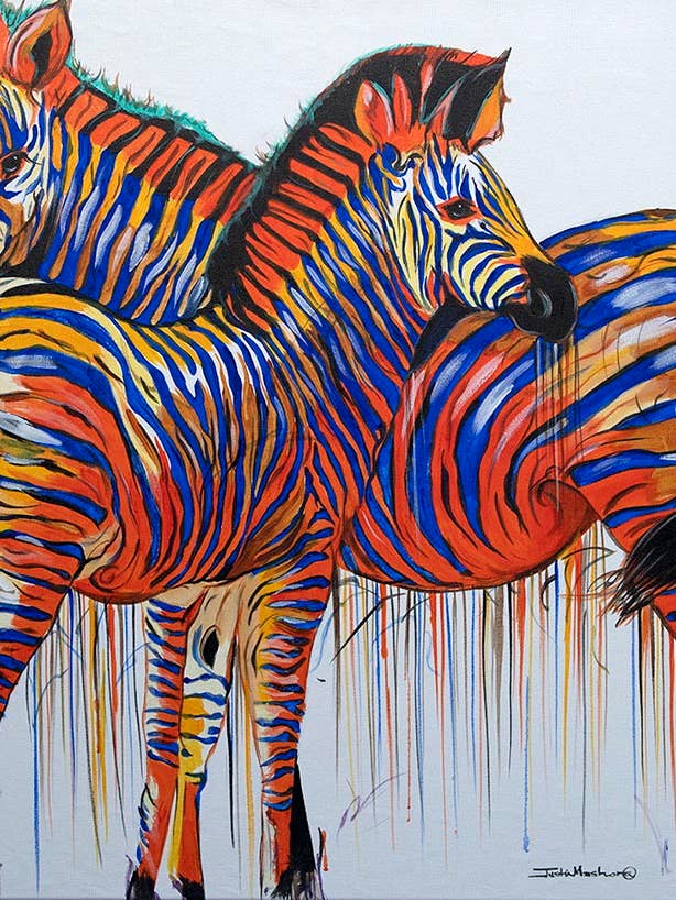 ZÈBRE 2 pour la vente par Curated Art