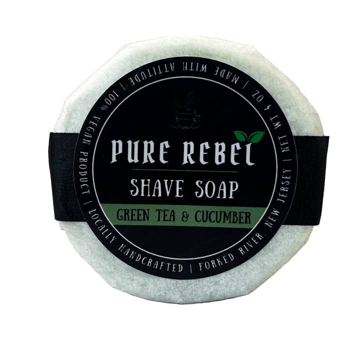 Pure Rebel Rasierseife - Grüner Tee & Gurke für den Großhandel von Pure Rebel