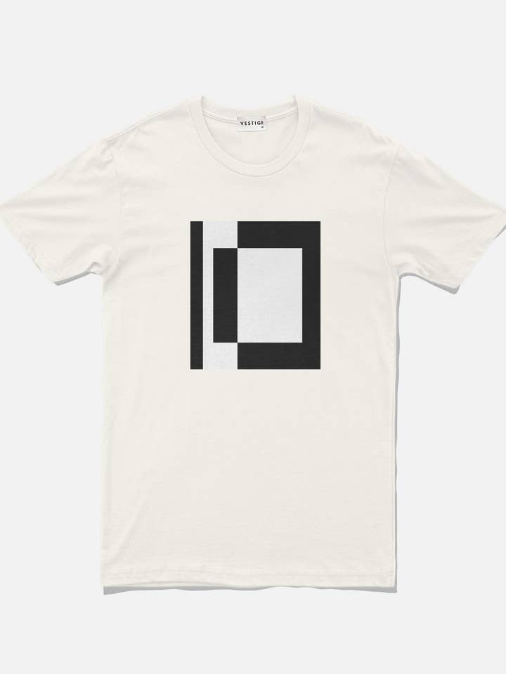 Art Cube Tee, Natural for wholesale by VESTIGE
