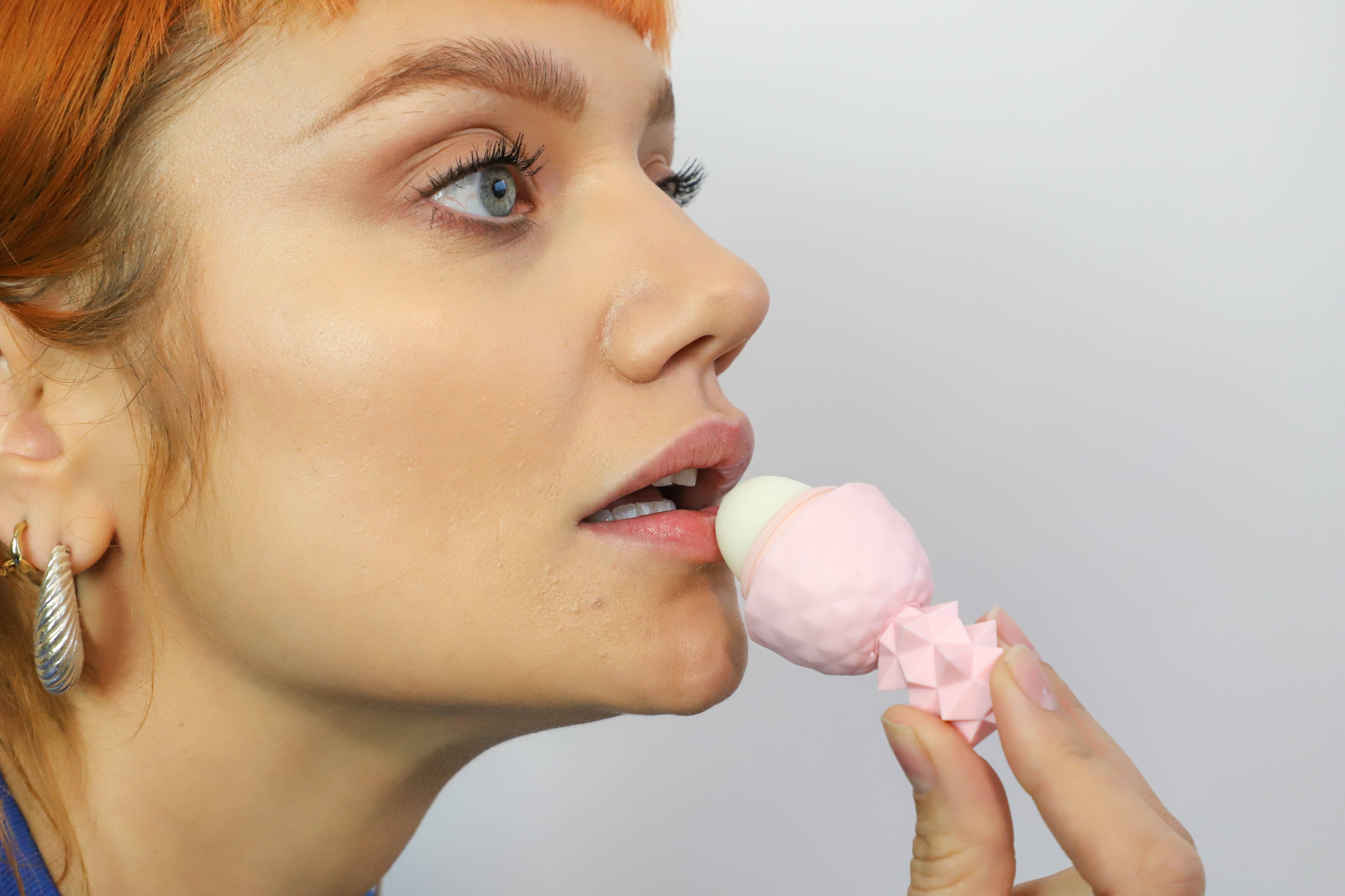 Pink Pineapple Lip Balm 100% Natural for wholesale on Faire3