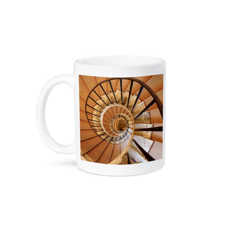 3dRose - Wholesale Coffee Mug - 3dRose, Italy, Lazio, Tivoli, Villa dEste. Spiral staircase., Mug8