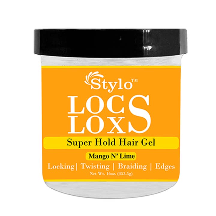 STYLO LOCS LOXS Gel de Cabelo Super Hold Manga N Lima (16oz) por atacado de UB BRANDS INC