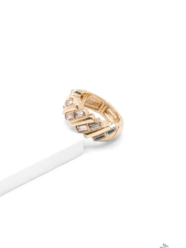 Gatsby Glint - Bague en or pour la vente par Sunset Marsh LLC