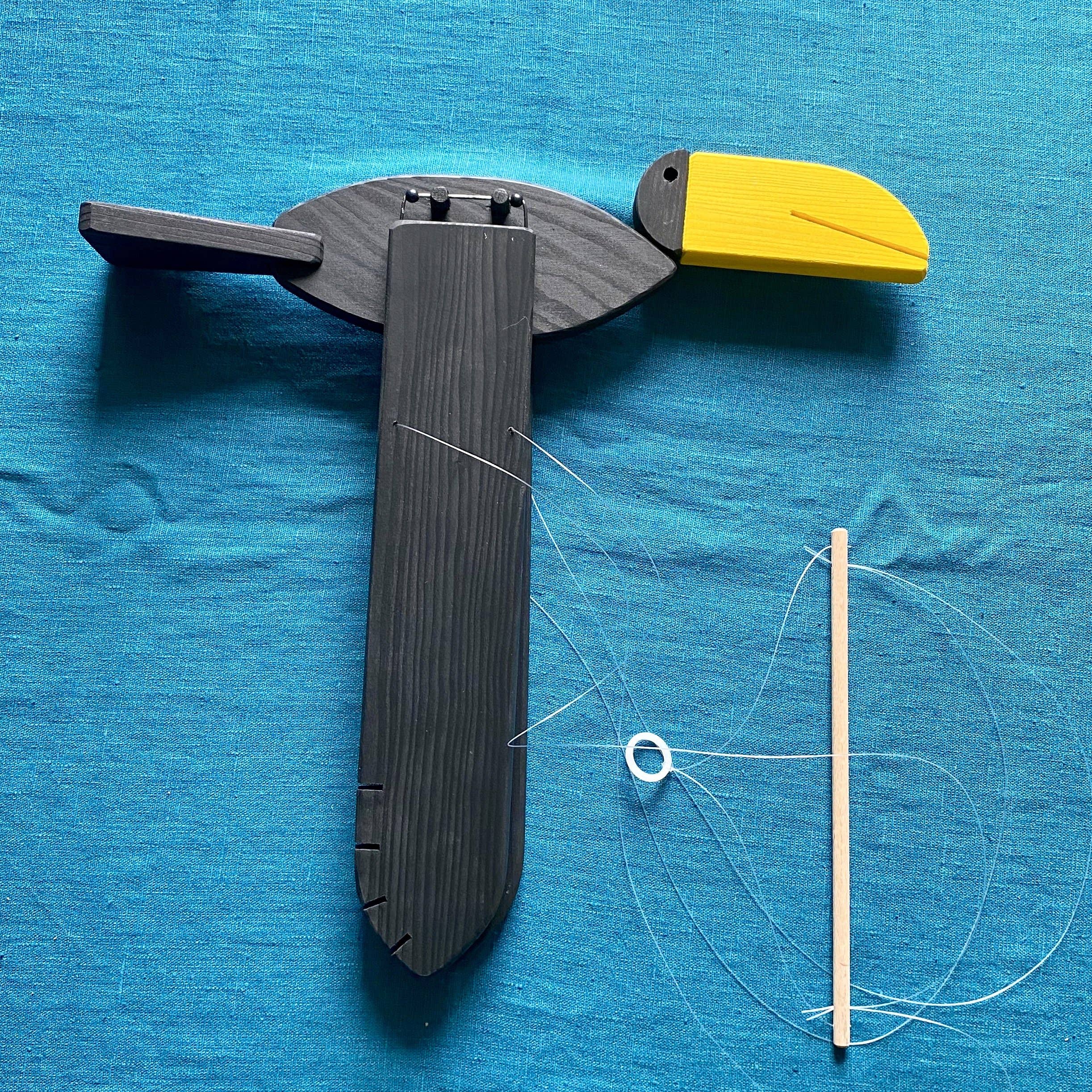 Mrozci - Wholesale Mobile - Wooden Flying Crow Mobile - Halloween Decoration11