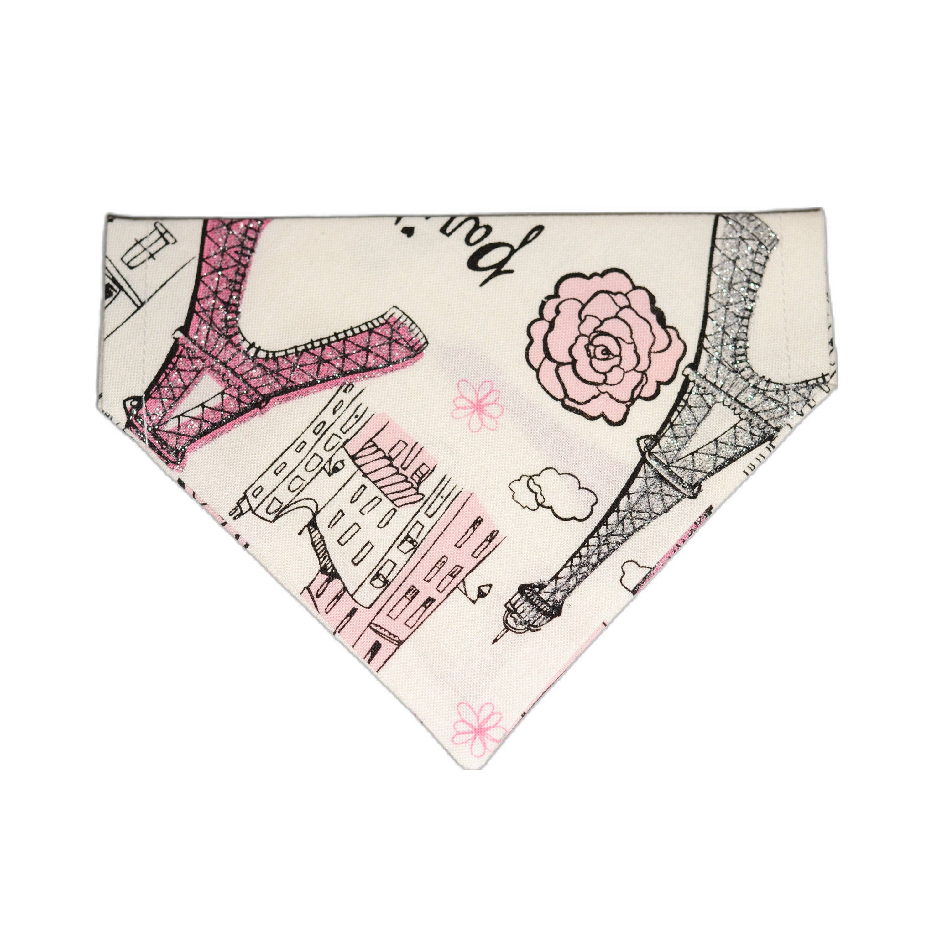 Spoiled Pet Accessories - Wholesale Pet Bandana - Dog - Paris Bandana1