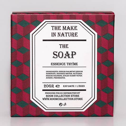 Room Collection Store - Vendita all'ingrosso Saponette - Linea Cortesia Sapone Quadrato 20 gr - THE MAKE IN NATURE