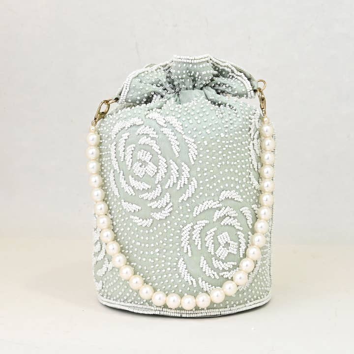 Bruids tassen - Rosaline munt sorbet voor wholesale door Noyre Berlin