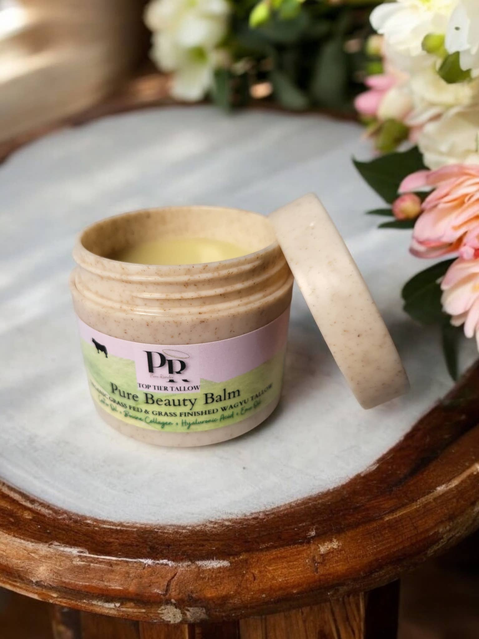 Pure Render Tallow - Wholesale Facial Moisturizer - Tallow Beauty Balm, Organic Wagyu Tallow4