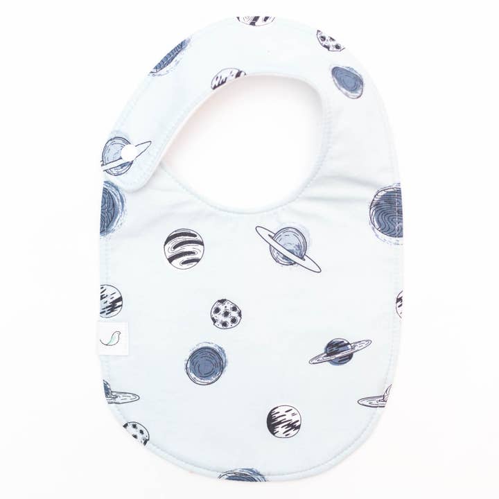 Charlie Snap Bib - Orbit for wholesale by Hemming Birds