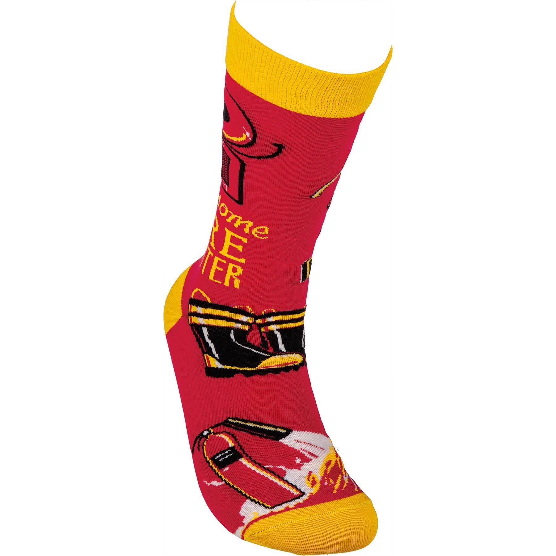 Primitives by Kathy - Wholesale Socks - Unisex - Awesome Fire Fighter Socks1