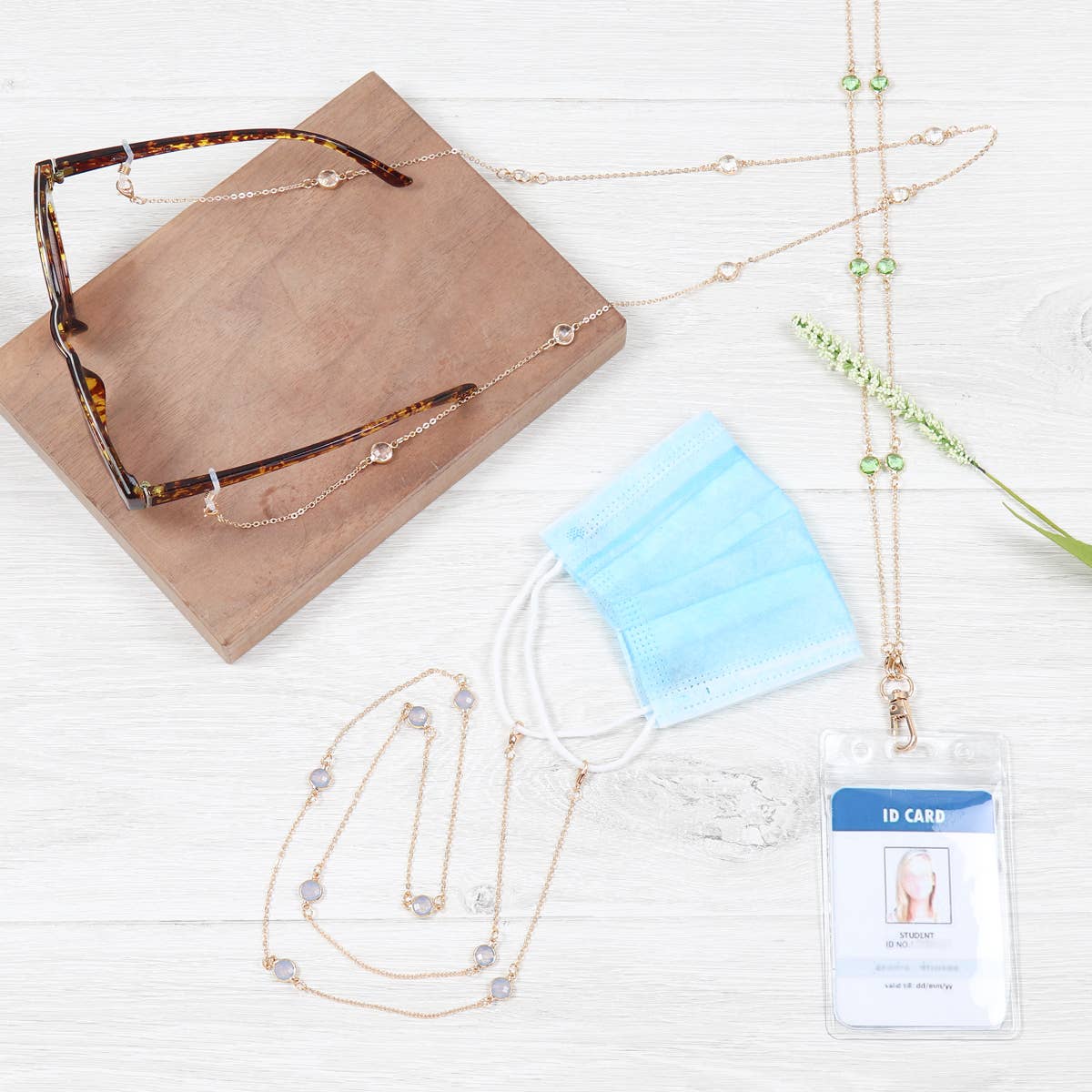 MYS Wholesale Inc - Wholesale Sunglasses/Eyeglasses Strap - Unisex - Eyeglasses Holder Glass Beads Necklace8