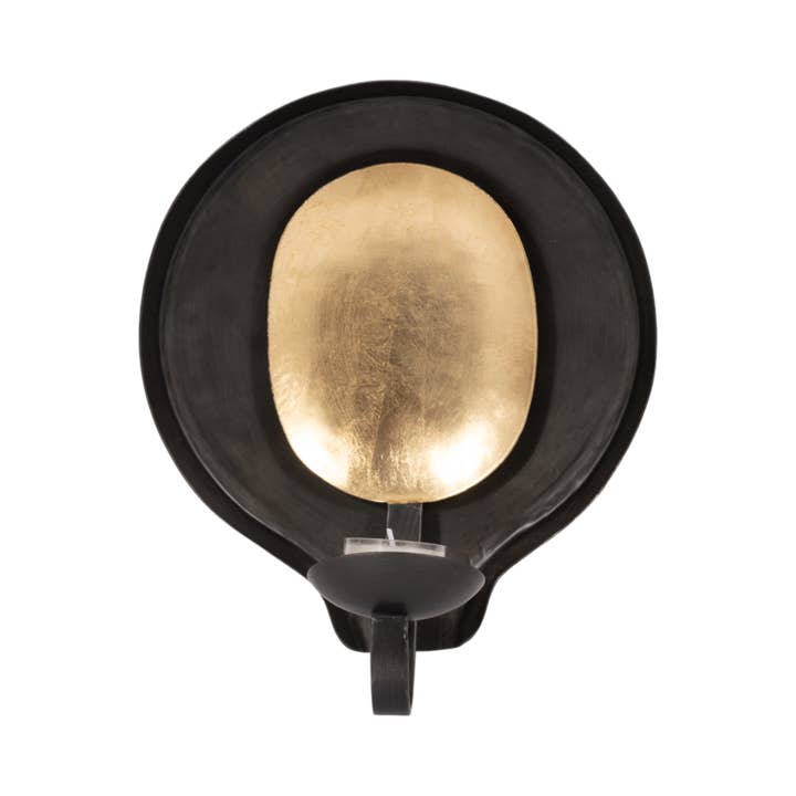 Sagebrook Home - Wholesale Candle Holder - Black/Gold 9 in. Metal Round Votive Candle Holder