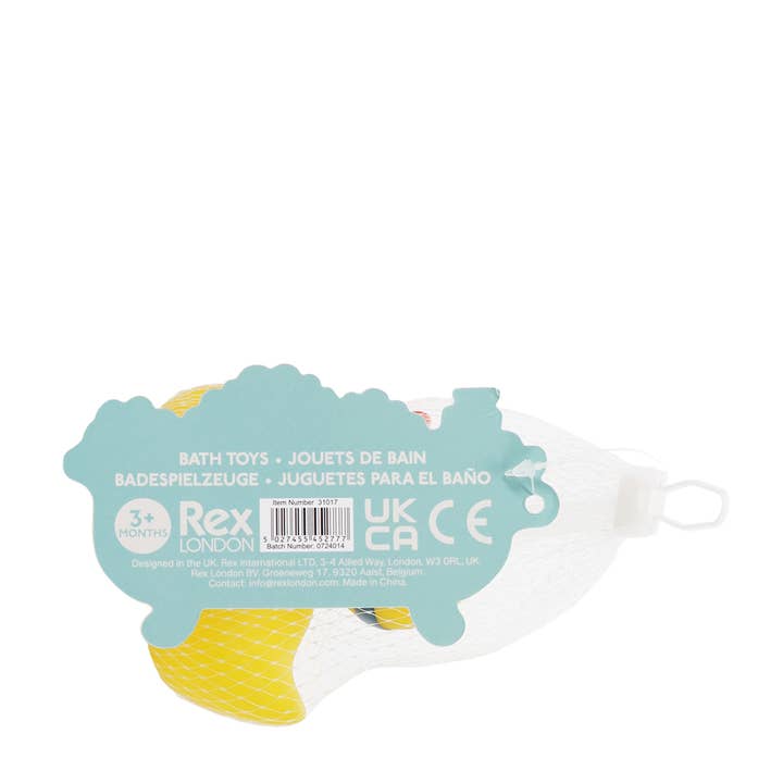Rex B2B - Europe - Wholesale Bath Toy - Baby - Bath toy - Duck with snorkel (yellow)3